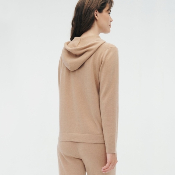 NWT Naadam essential cashmere hoodie HOLES - Picture 3 of 10